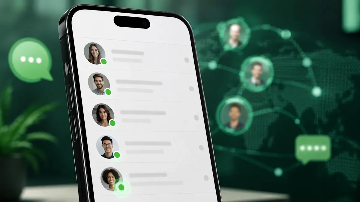 WhatsApp introduce il pallino verde