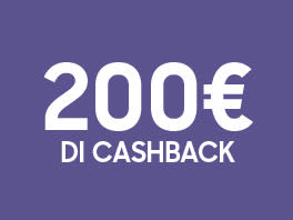 200€ di cashback