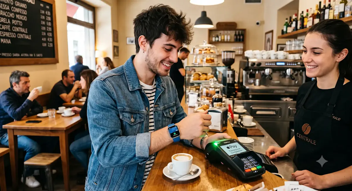 pagamento con smartwatch