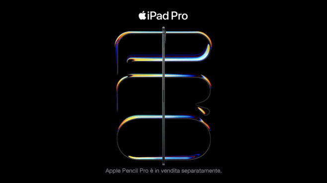 teaser apple lancio /  iPad Pro M4 / 