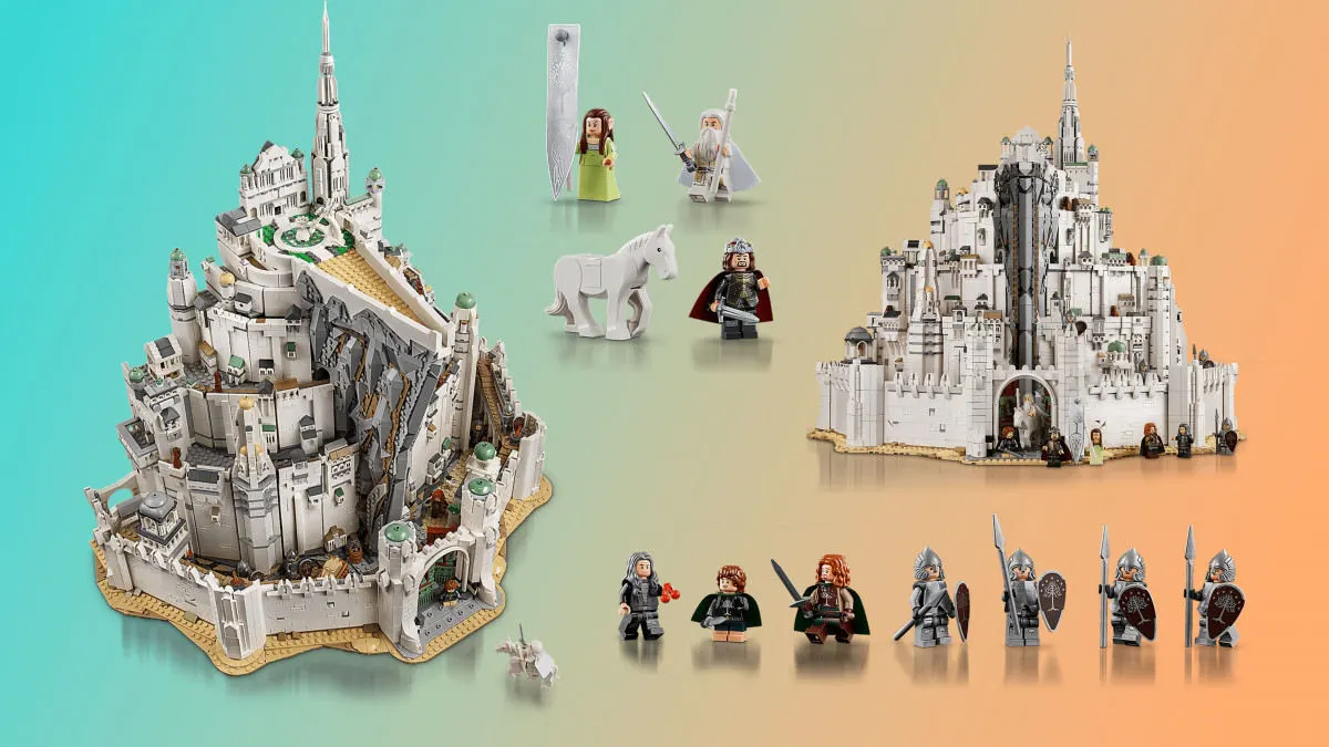 Lego Minas Tirith figures