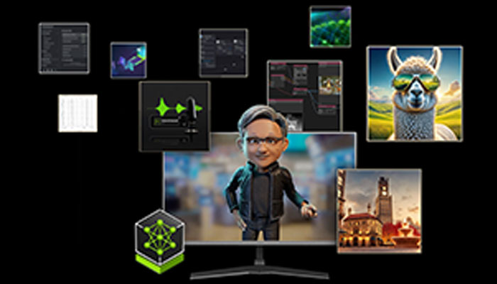 una serie di schermate di software nvidia