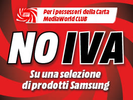 NO IVA ELETTRODOMESTICI SAMSUNG CON MW CLUB