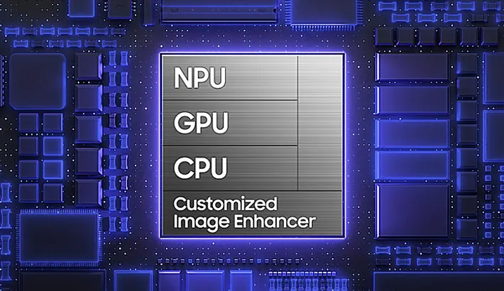 informazioni riguardo alla CPU su sfondo blu
