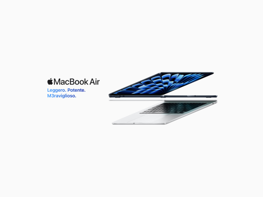 teaser apple lancio / MacBook Air M3 / ORDER