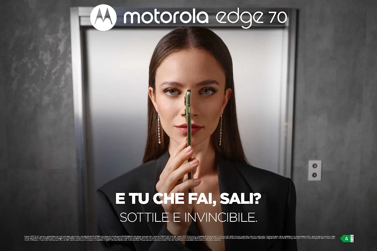 immagine di un motorola edge 70 