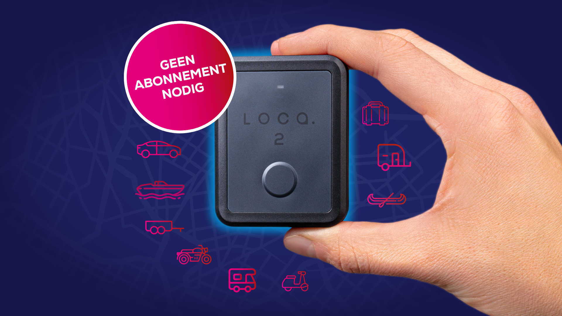 Nr. 1 GPS Tracker Auto, Motor – Magnetische Mini Tracker Zonder Abonnement