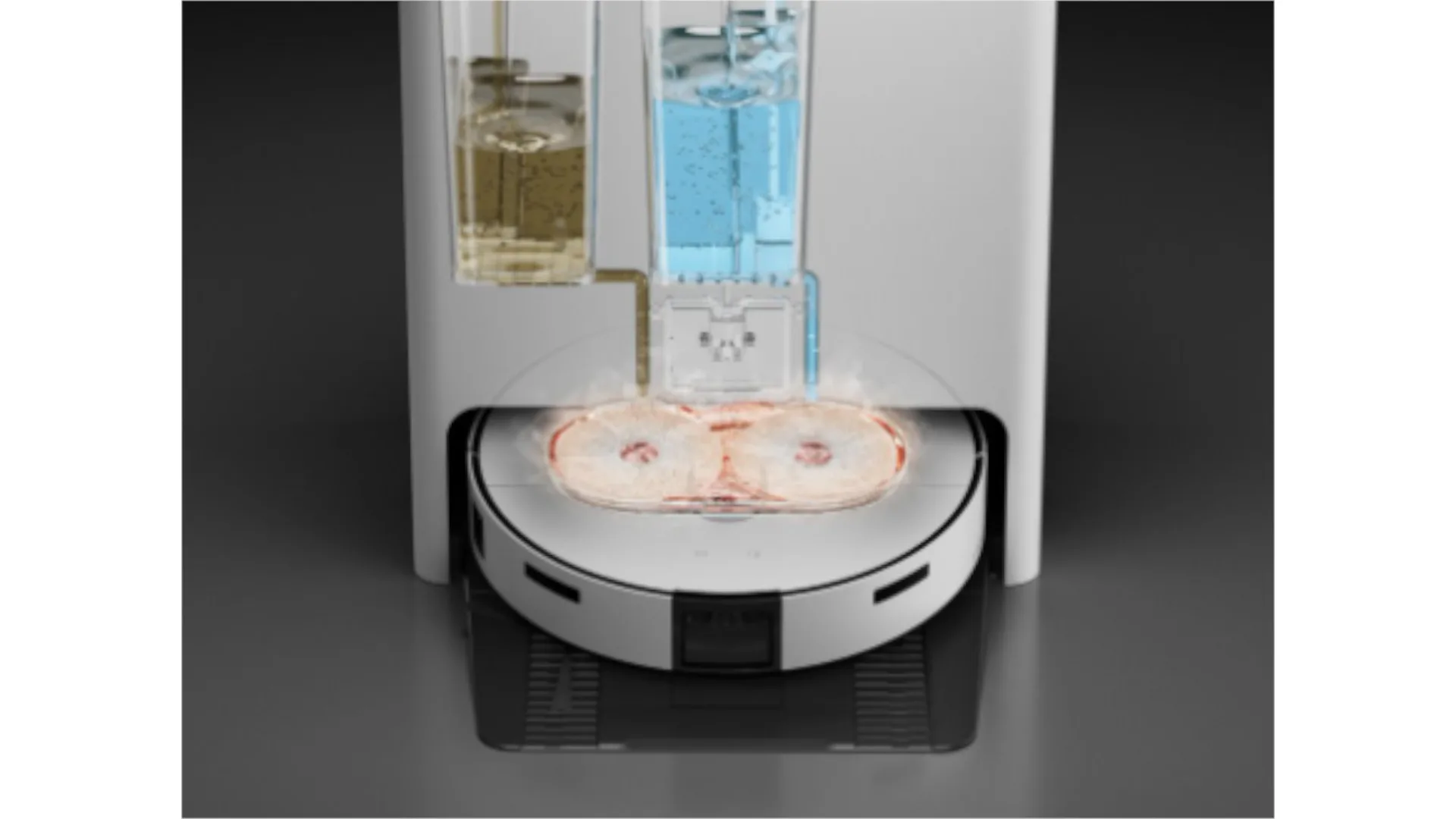 SAMSUNG Bespoke Jet Bot Combo Steam Robotstofzuiger Grijs