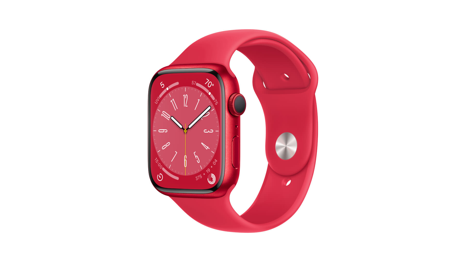 1738606 S8 GPS 45MM RED ALU