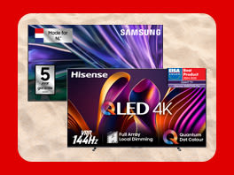 Televisies van 60" en groter