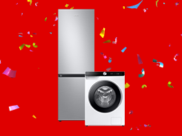 Top Samsung witgoed, scoor nu met voordeel