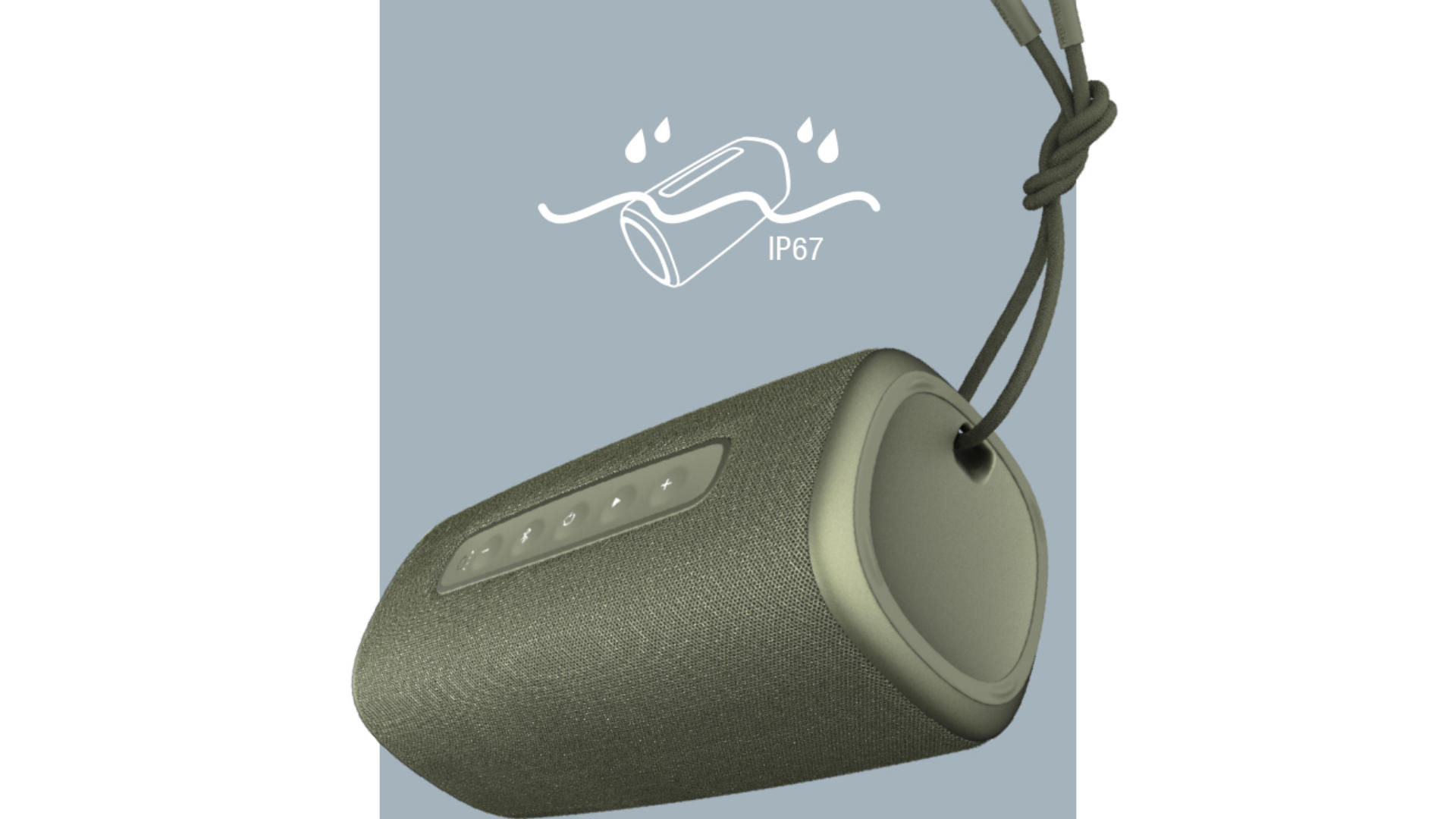 Fresh 'n Rebel Bold S3, draadloze bluetooth-luidspreker, waterdicht