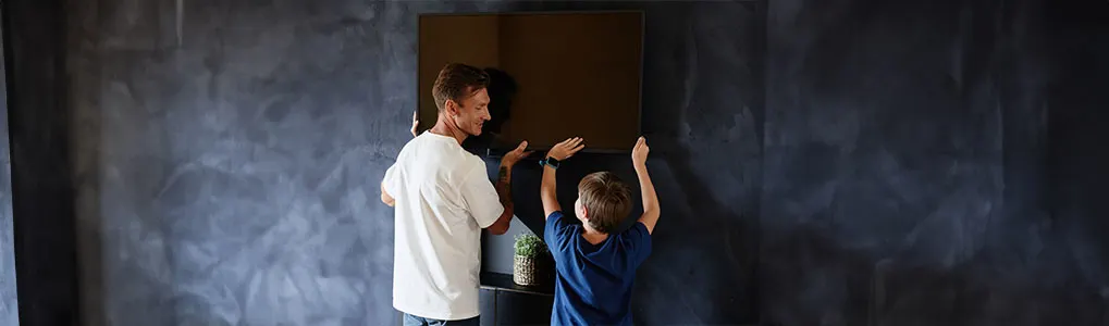 Zo bepaal je de ideale hoogte om je tv op te hangen