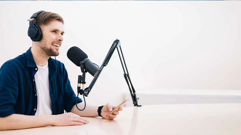 Podcast opnemen met telefoon