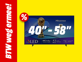 Middelgrote televisies 40''-58'' 