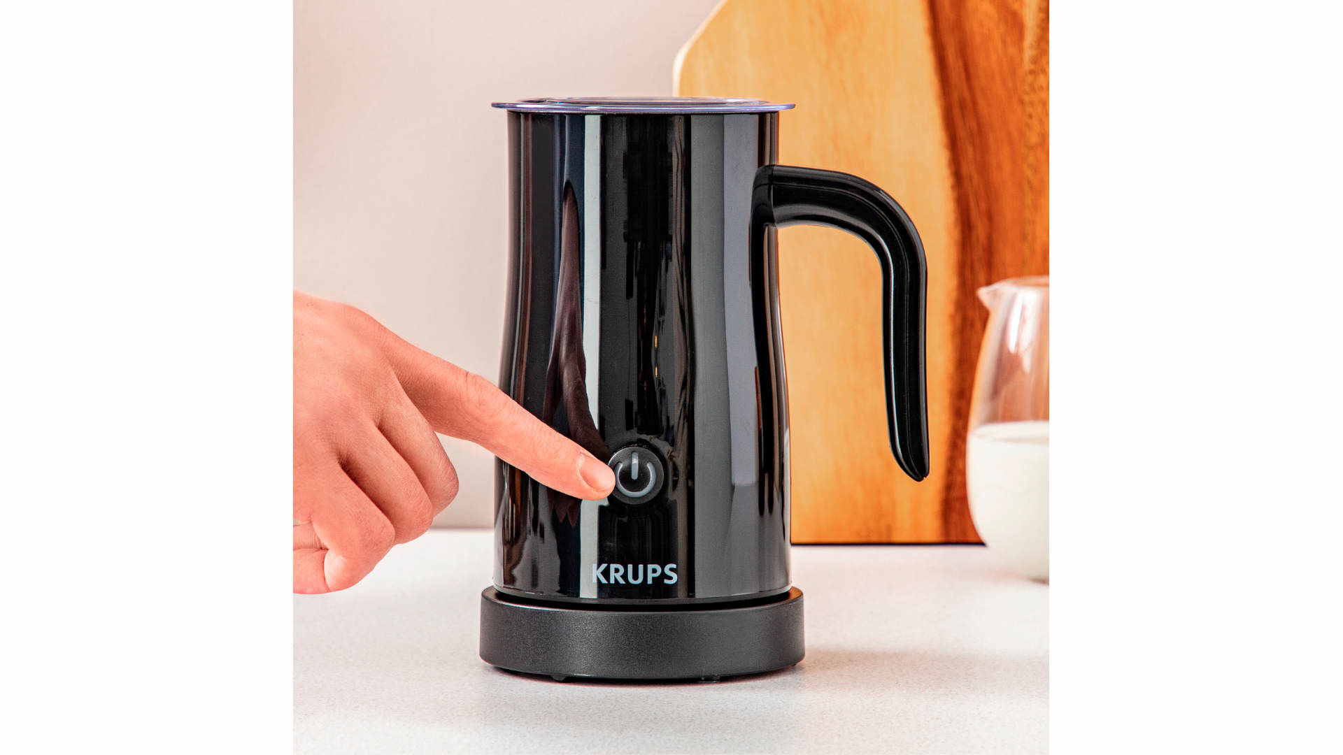 Melkopschuimer, 4-in-1 elektrische melkopschuimmachine met warm- en koudschuimfabrikant, snelle Frother voor koffie, latte, warme chocolademelk, cappuccino, macchiato
