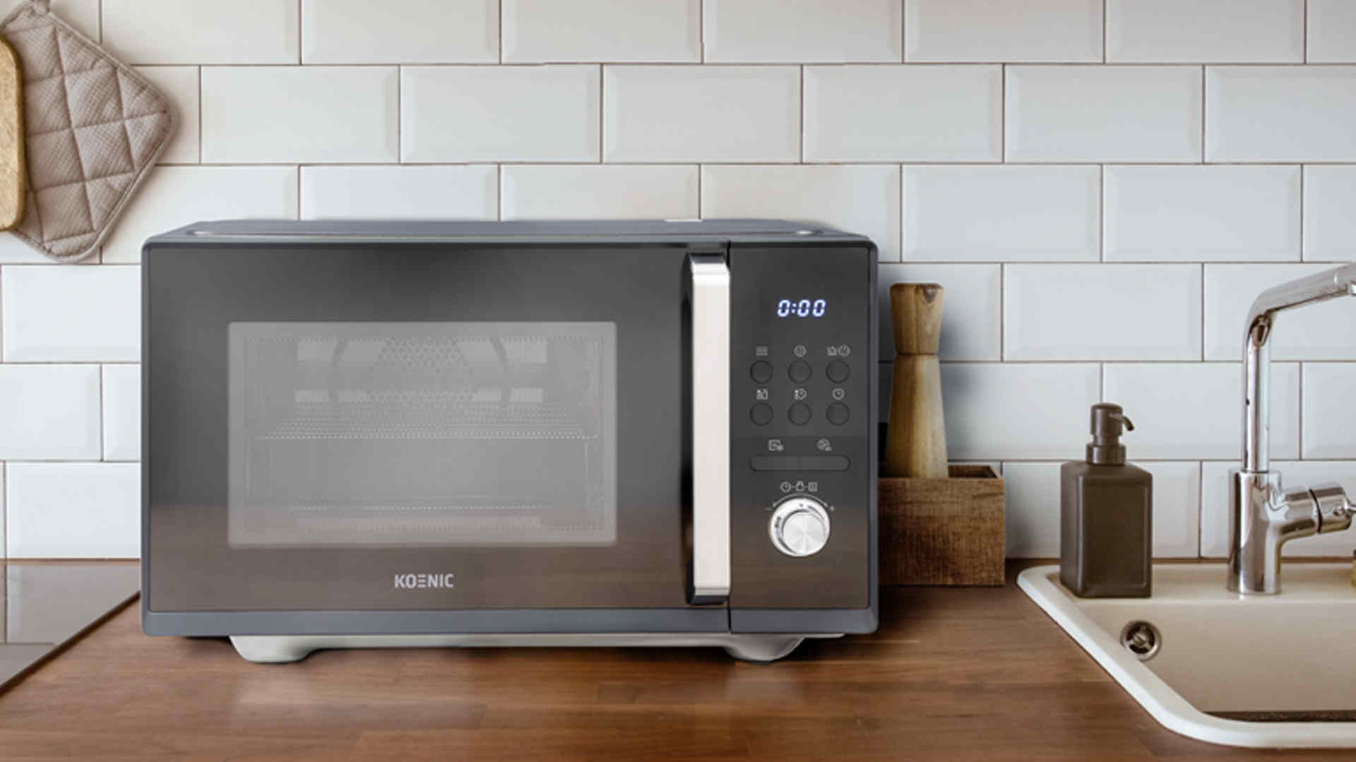 Koenic Kmwc 2521 Db Mikrowelle 25l KOENIC KMWC 2521 DB kopen? | MediaMarkt