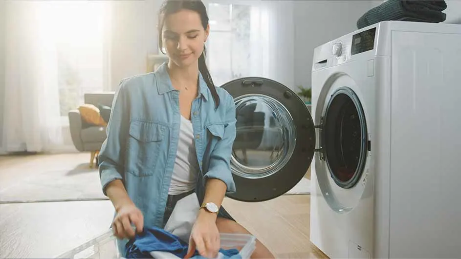 Stap 1) Zorg ervoor dat je wasmachine leeg is