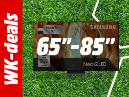 Grote tv's: 65'' tot en met 85''
