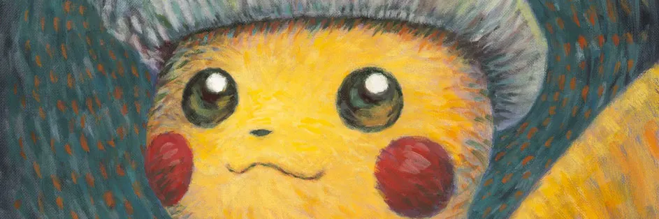 Pokémon Pikachu x Van Gogh
