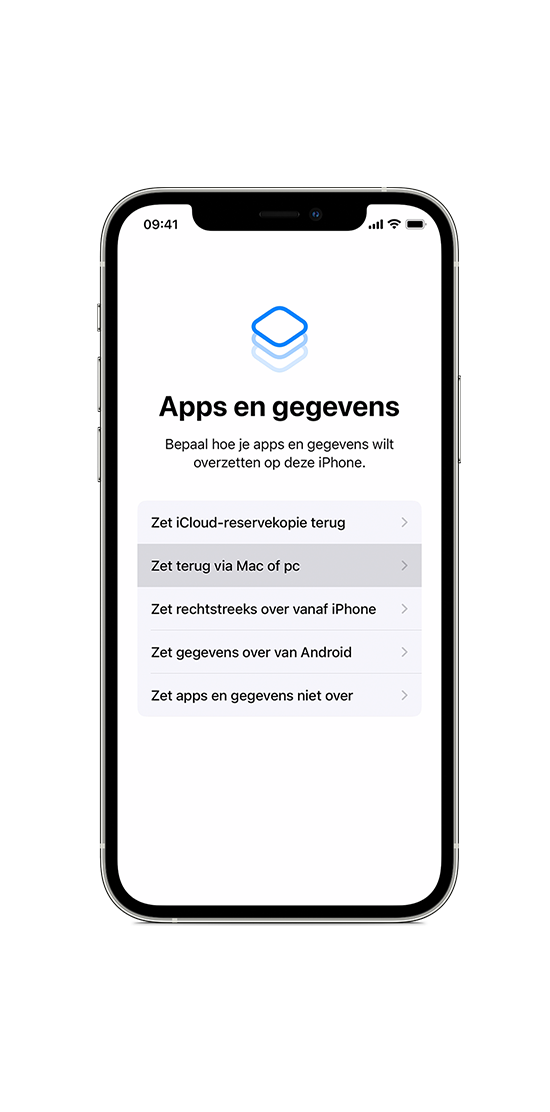 Hoe gegevens overzetten van iPhone naar iPhone? MediaMarkt