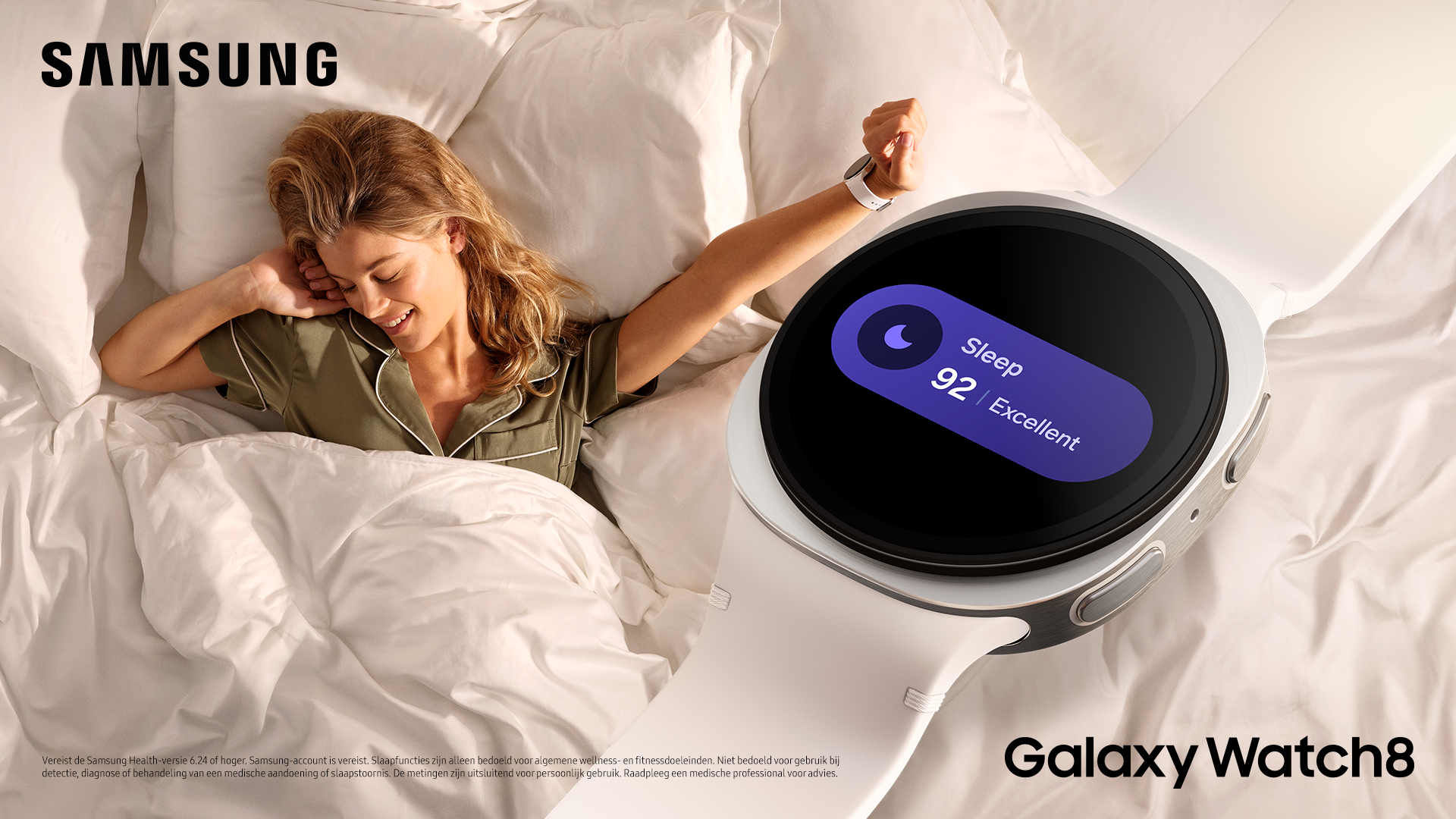 GALAXY8　scv 36 Samsung Galaxy Watch8 44mm - Graphite *DEMO* | Op voorraad