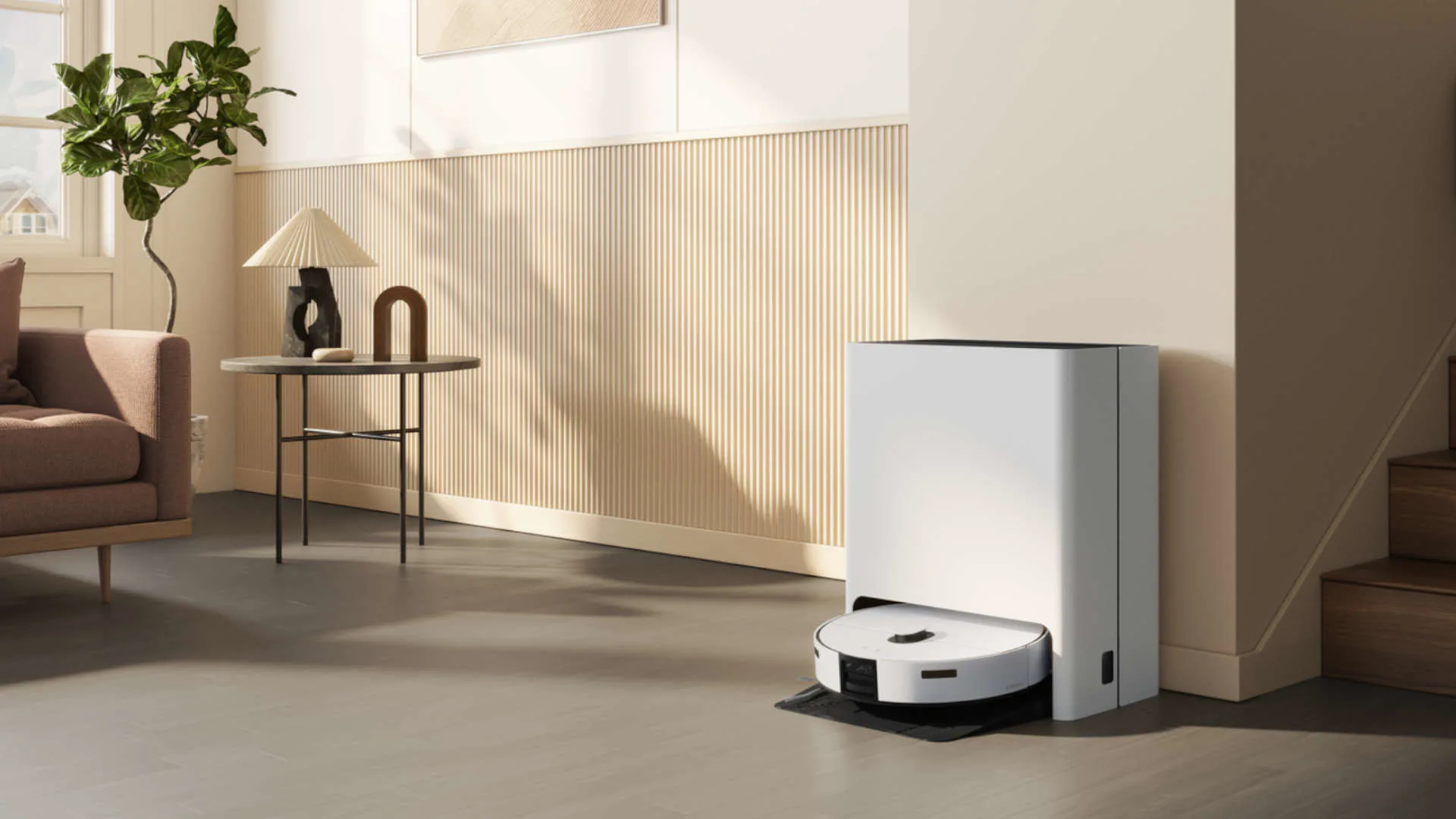 SAMSUNG Bespoke Jet Bot Combo Steam Robotstofzuiger Grijs