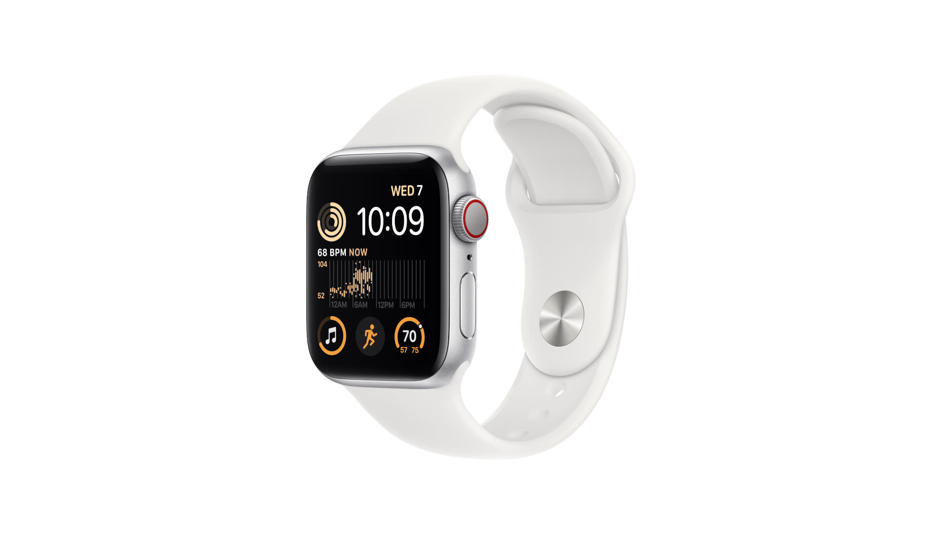 1738622 WATCH SE GPSCEL 40MM SLVR ALU WH