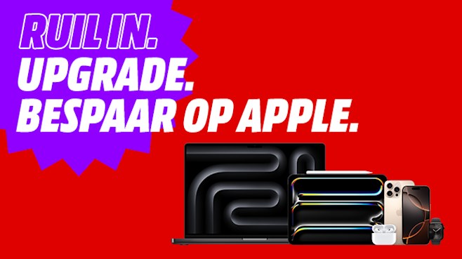 Apple - Ruil in. Betaal minder. Tot 100.- inruilbonus op Apple 