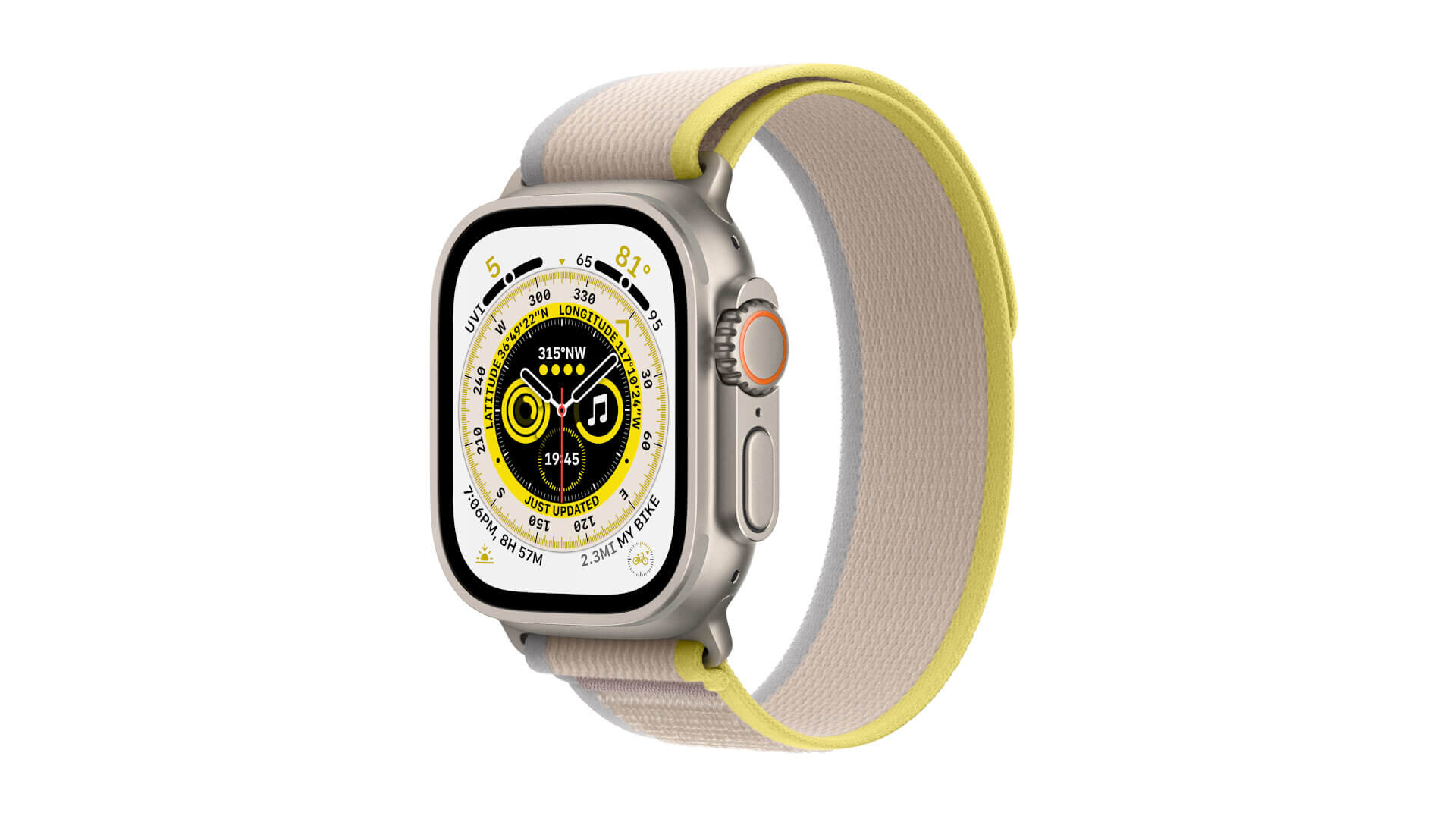 1738582 WATCH ULTRA GPSCEL 49MM YELLOW ML