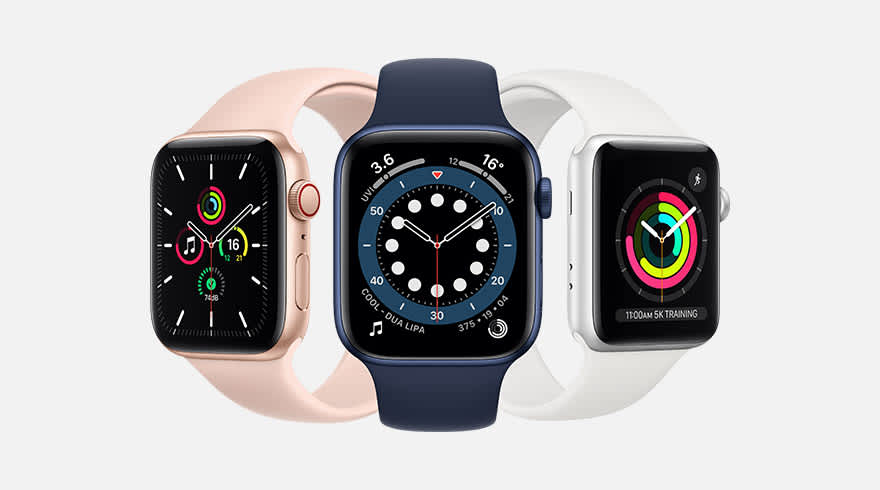 Nieuwste Apple Watch vergelijken
