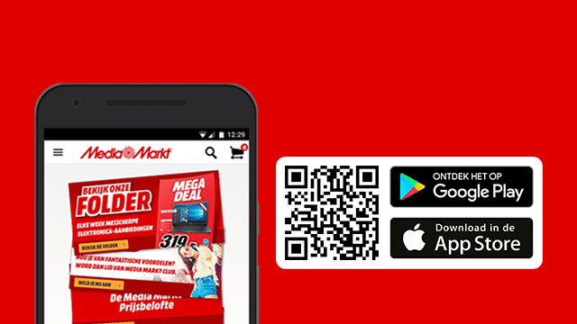 Download de MediaMarkt-app voor Android of iPhone