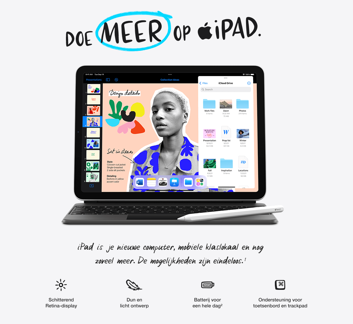 Apple - Doe meer op iPad