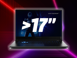 17 & 18 inch gaming laptops
