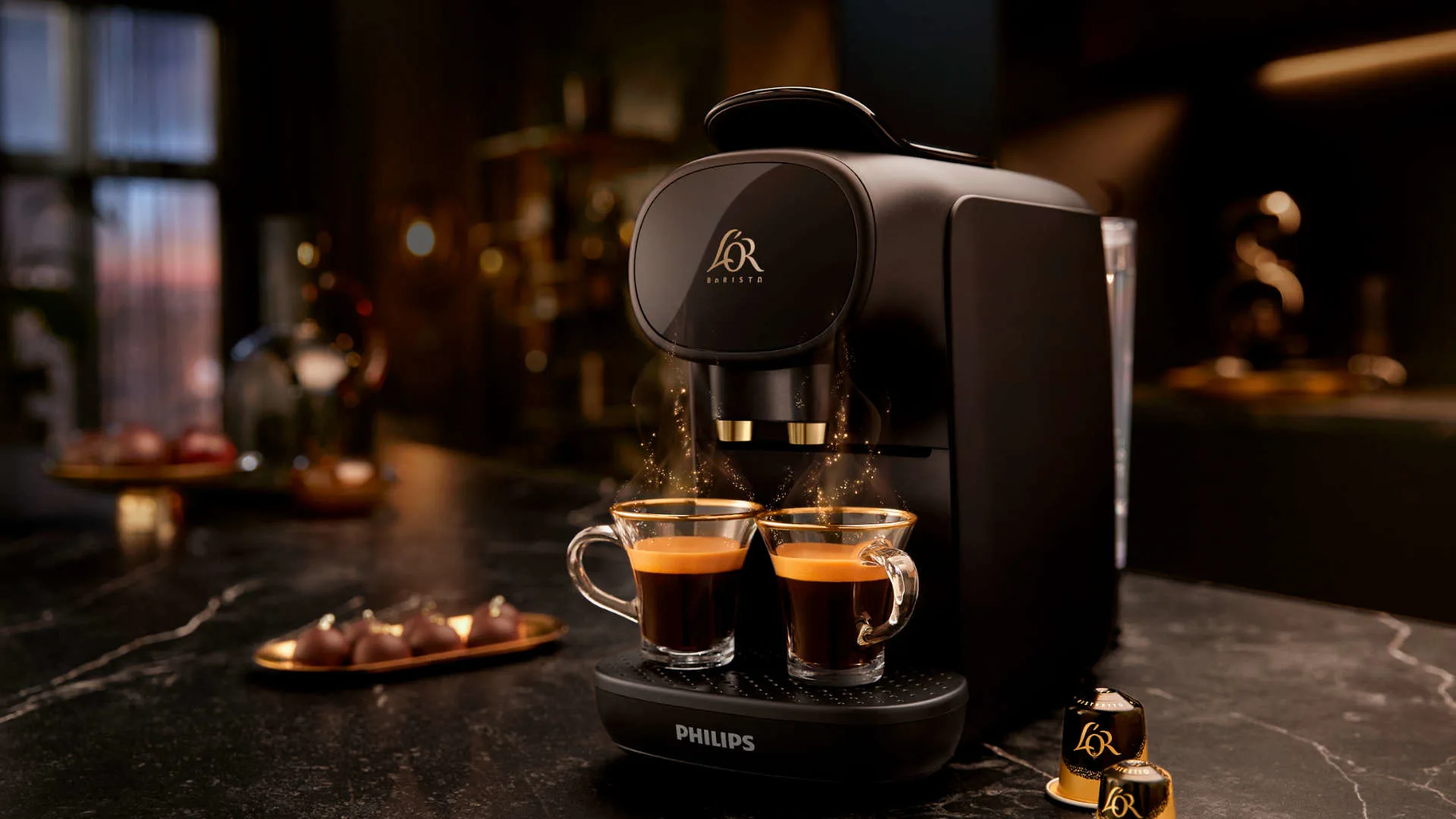 PHILIPS L'OR Barista Sublime LM9012/60 Zwart