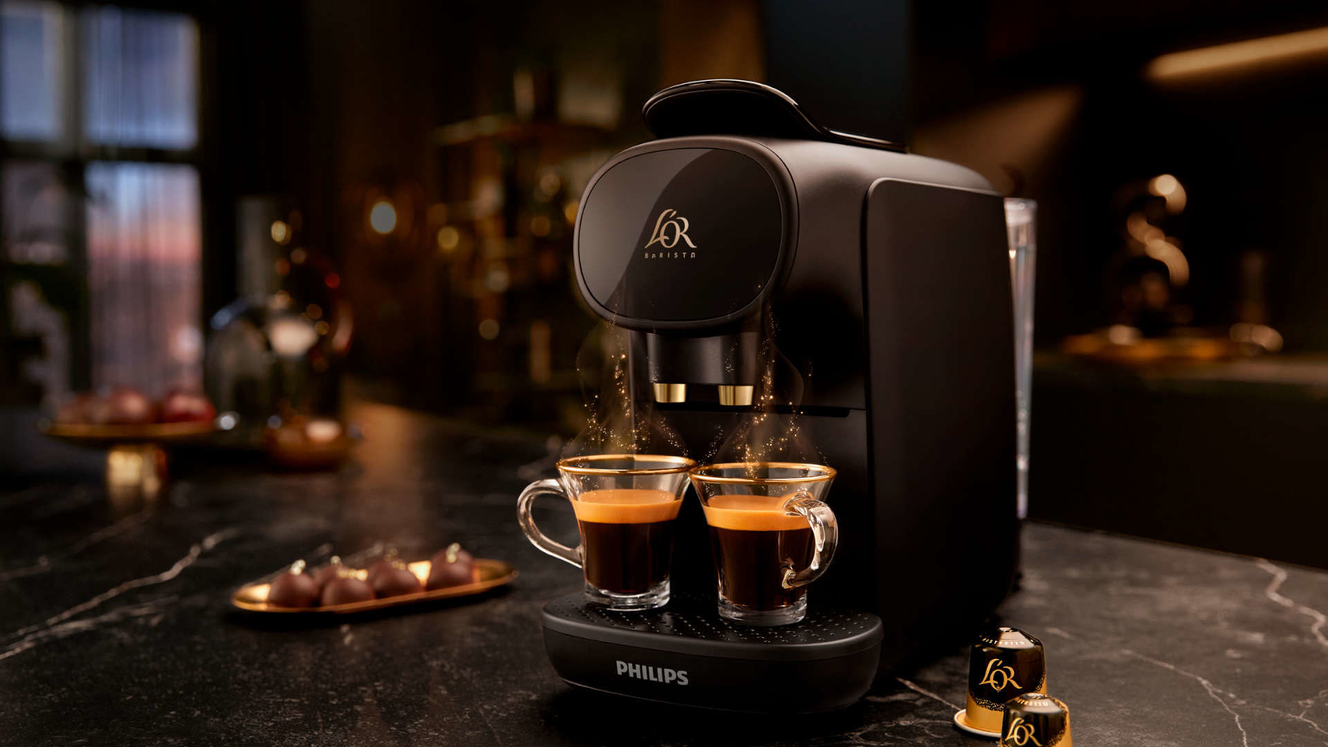PHILIPS L'OR Barista Sublime LM9012/60 Zwart