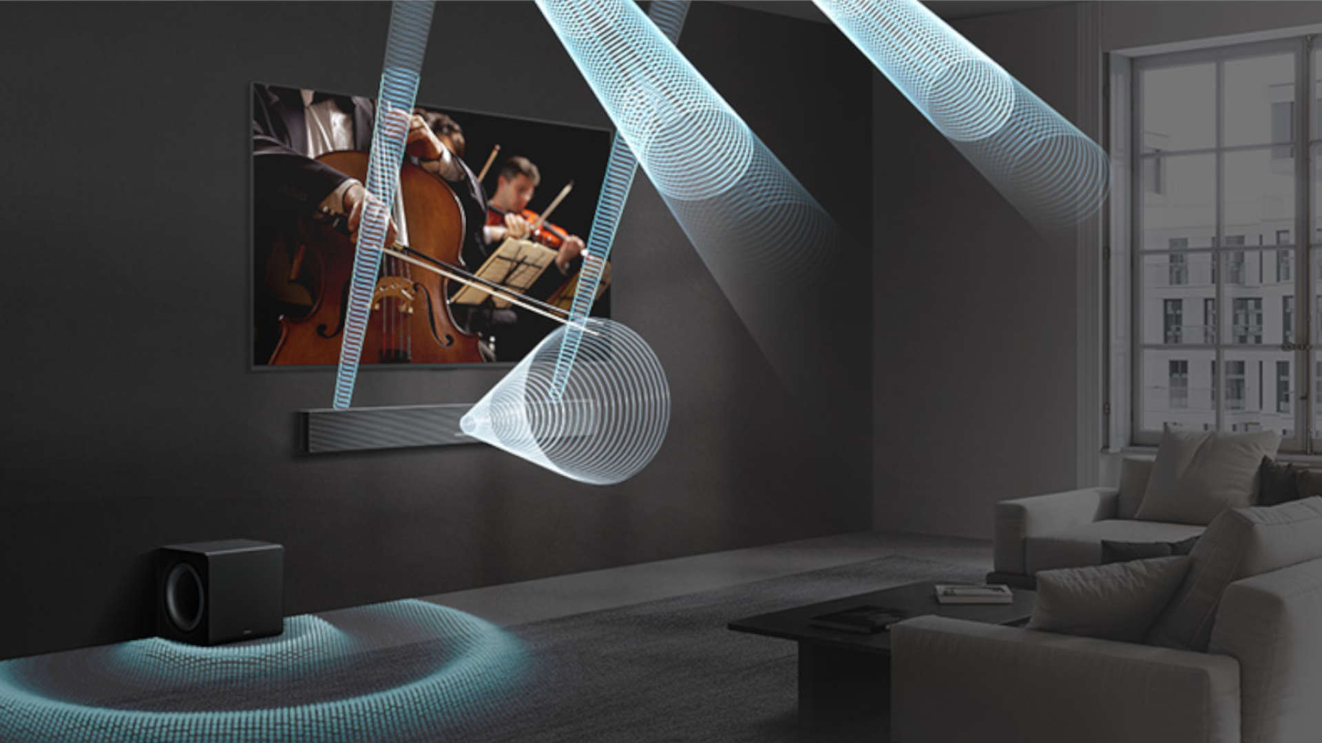 SAMSUNG HW-QS700F/XN Soundbar Titan Black