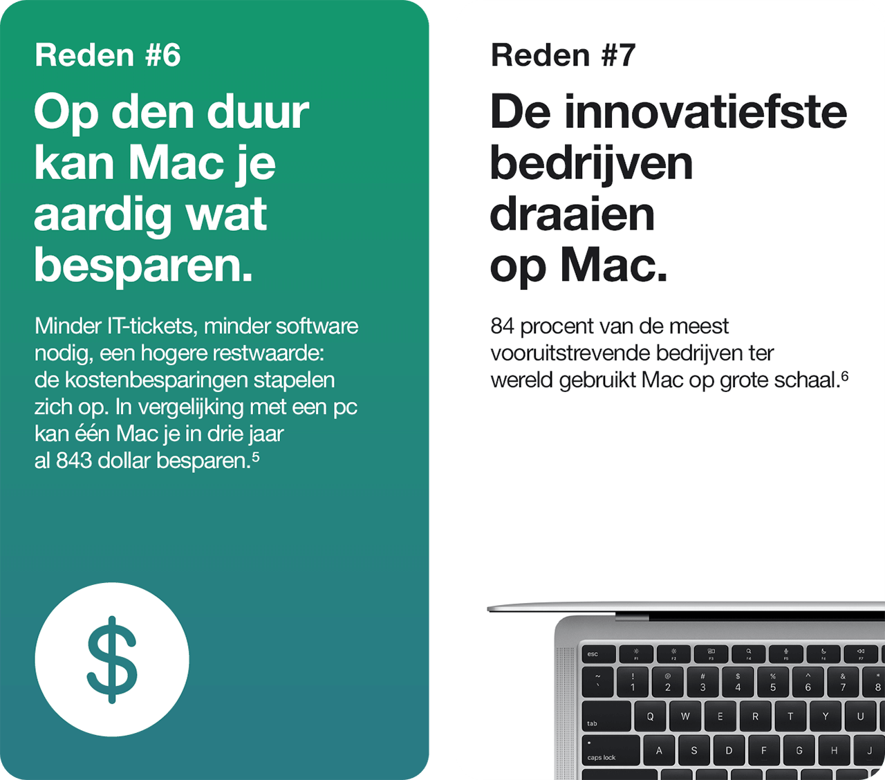 Apple Mac for work - Reden 6 en 7