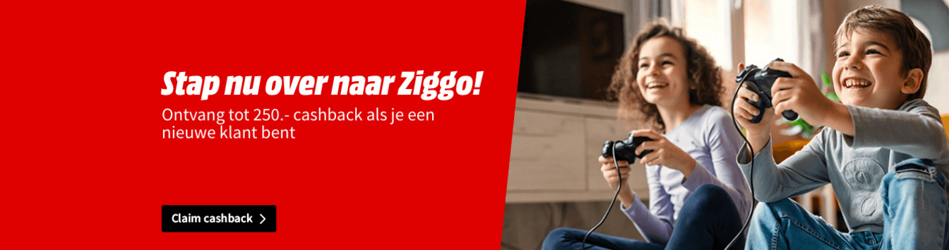 Ziggo cashback bij MediaMarkt