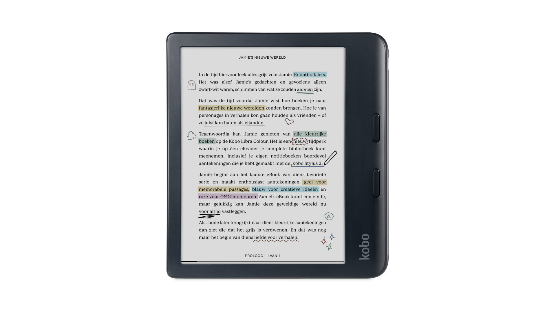 Kobo Libra Colour 7インチ 32G N428-KJ-WH-S 楽天 N428-KJ-BK-S-CK Kobo Libra Colour 電子書籍リーダー 7