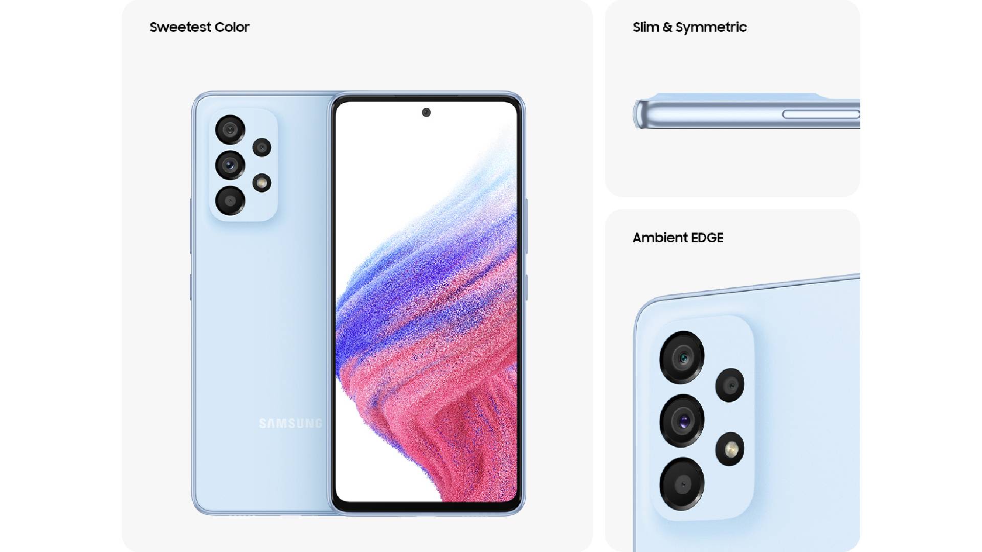1721403 GALAXY A53 5G 256GB BLAUW