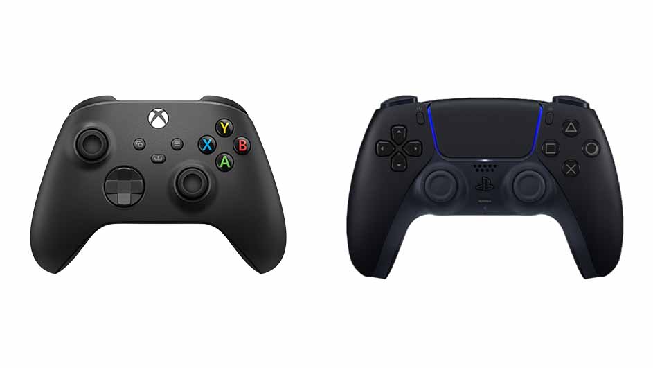 Xbox Series X vs. PlayStation 5: controllers