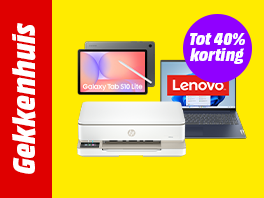Tot 40% korting op laptops, tablets, printers & accessoires