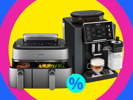 Koffiemachines & klein keukenapparatuur deals