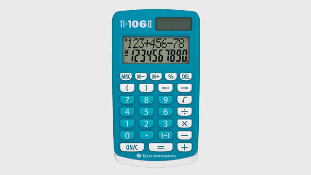  Texas Instruments rekenmachines