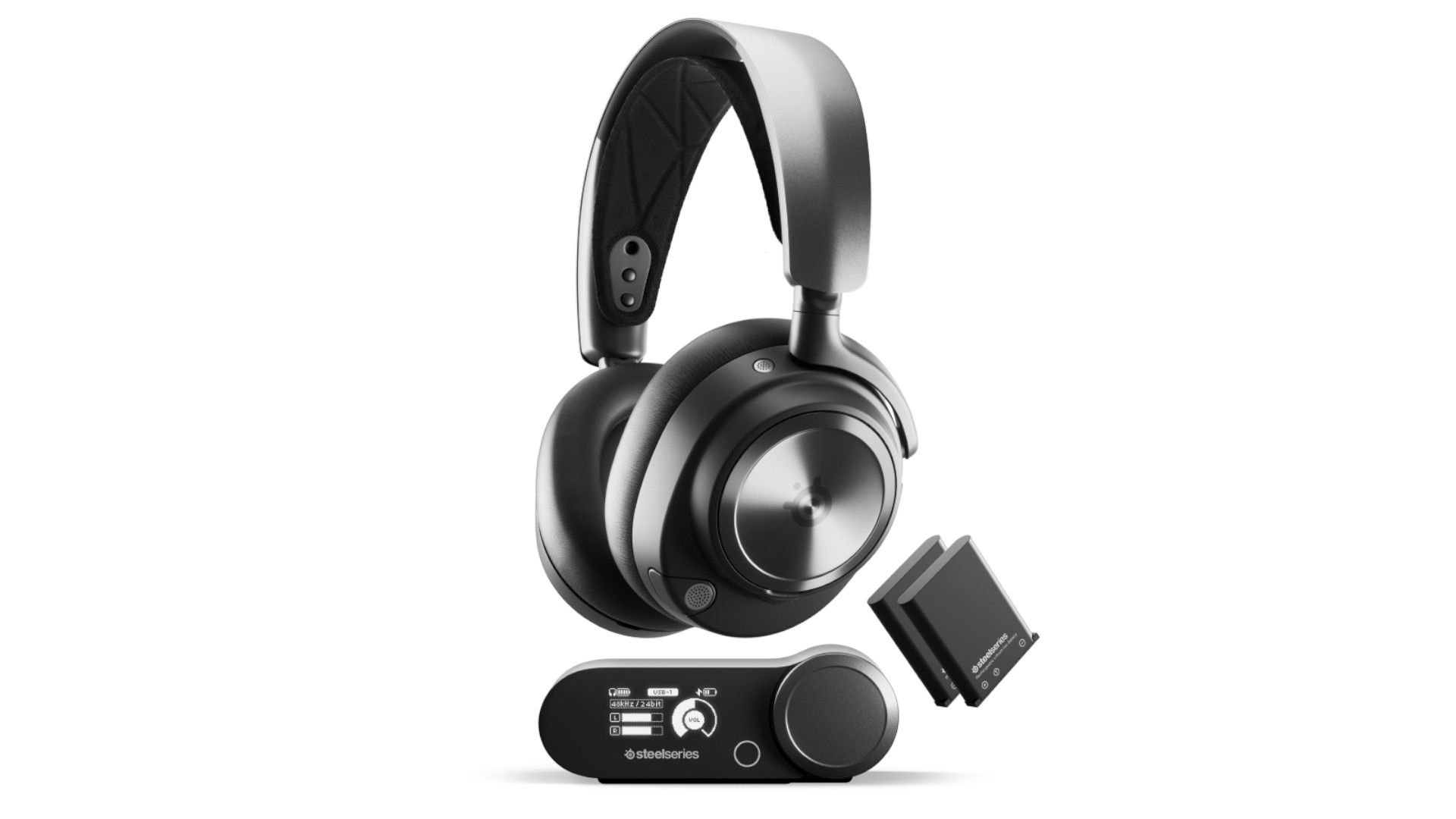 STEELSERIES Arctis Nova Pro P Draadloze Gamingheadset | Zwart (PS5