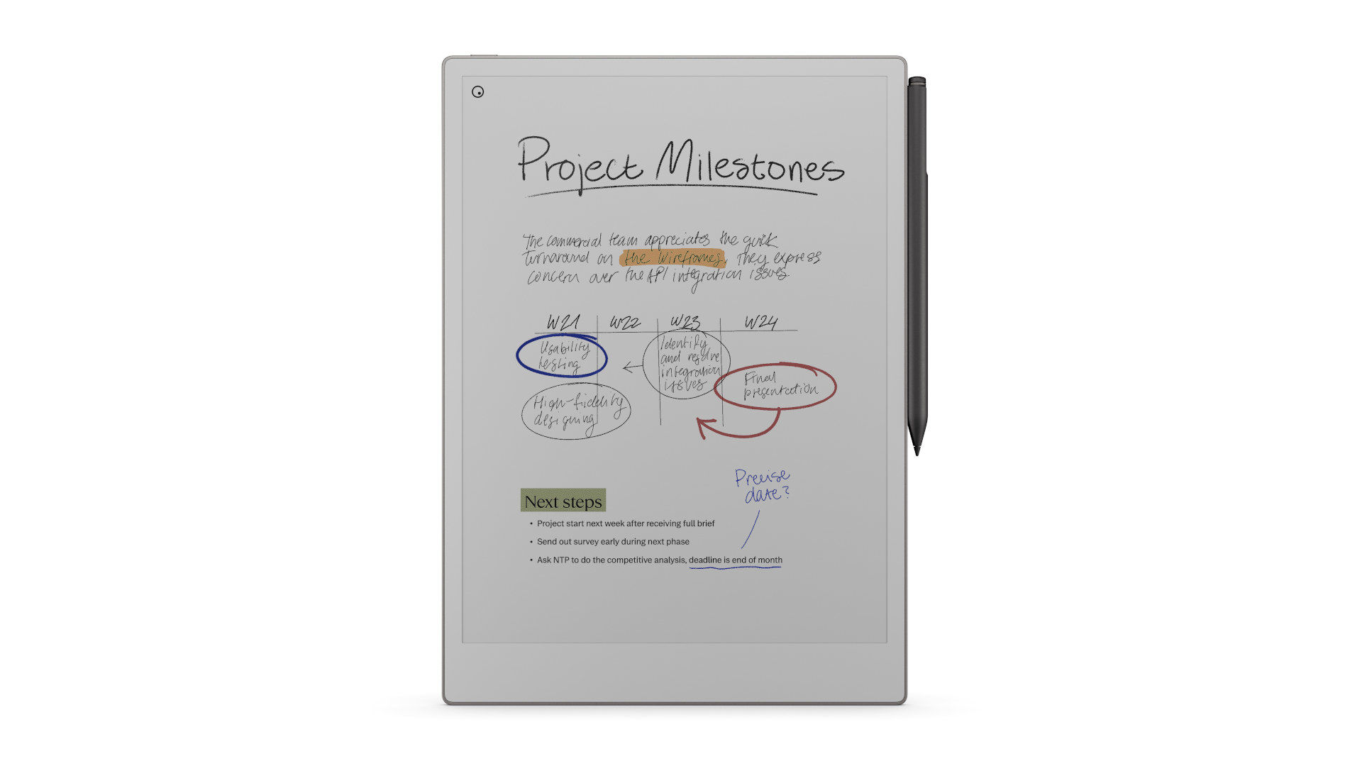 REMARKABLE Paper Pro + Marker Plus + Book Folio Pro Basalt E REMARKABLE Paper Pro + Marker Plus + Book Folio Pro Basalt E