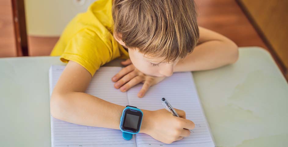 Kinderhorloge met 2024 bellen