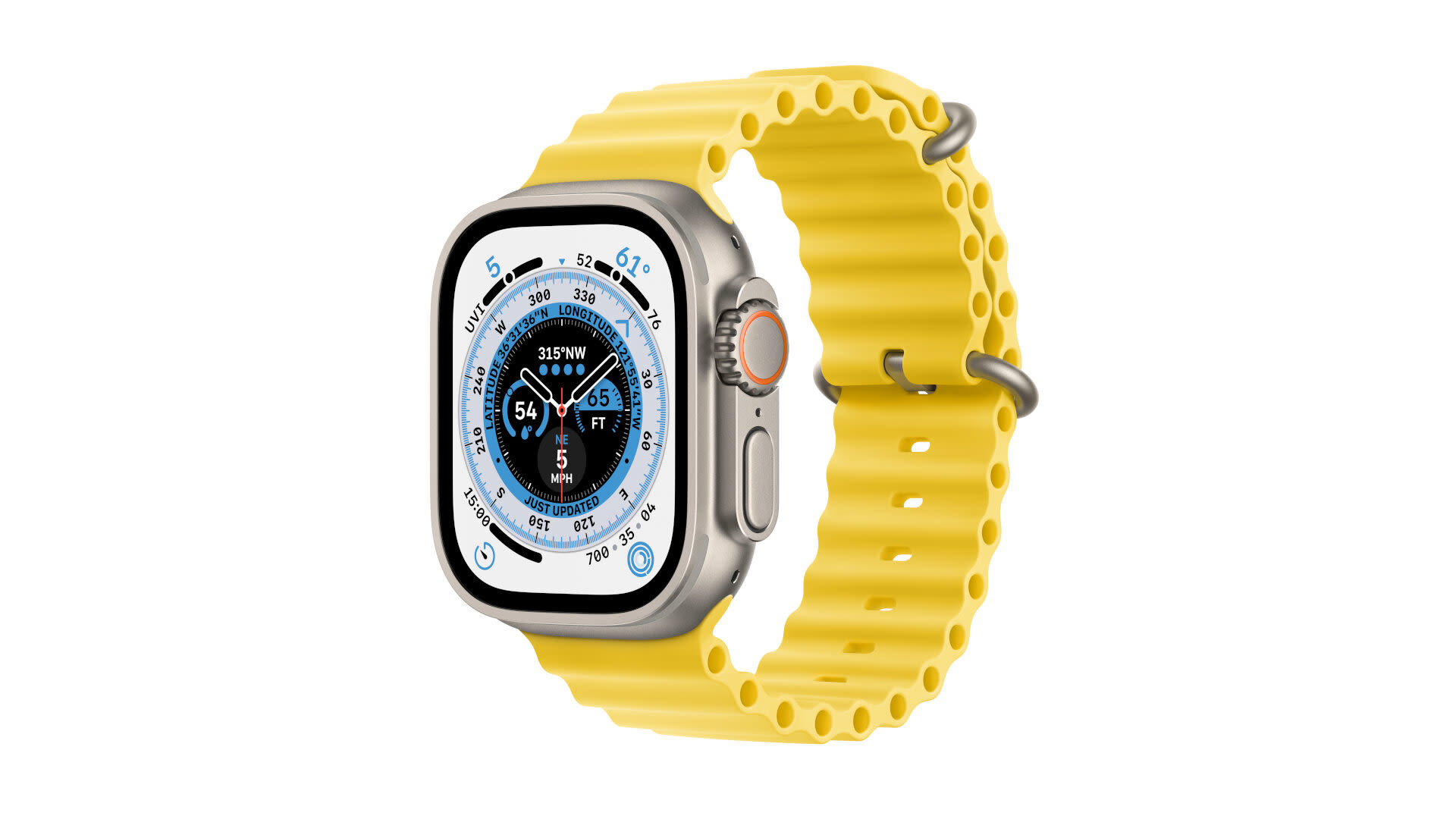 1738573 WATCH ULTRA GPSCEL 49MM YELLOW