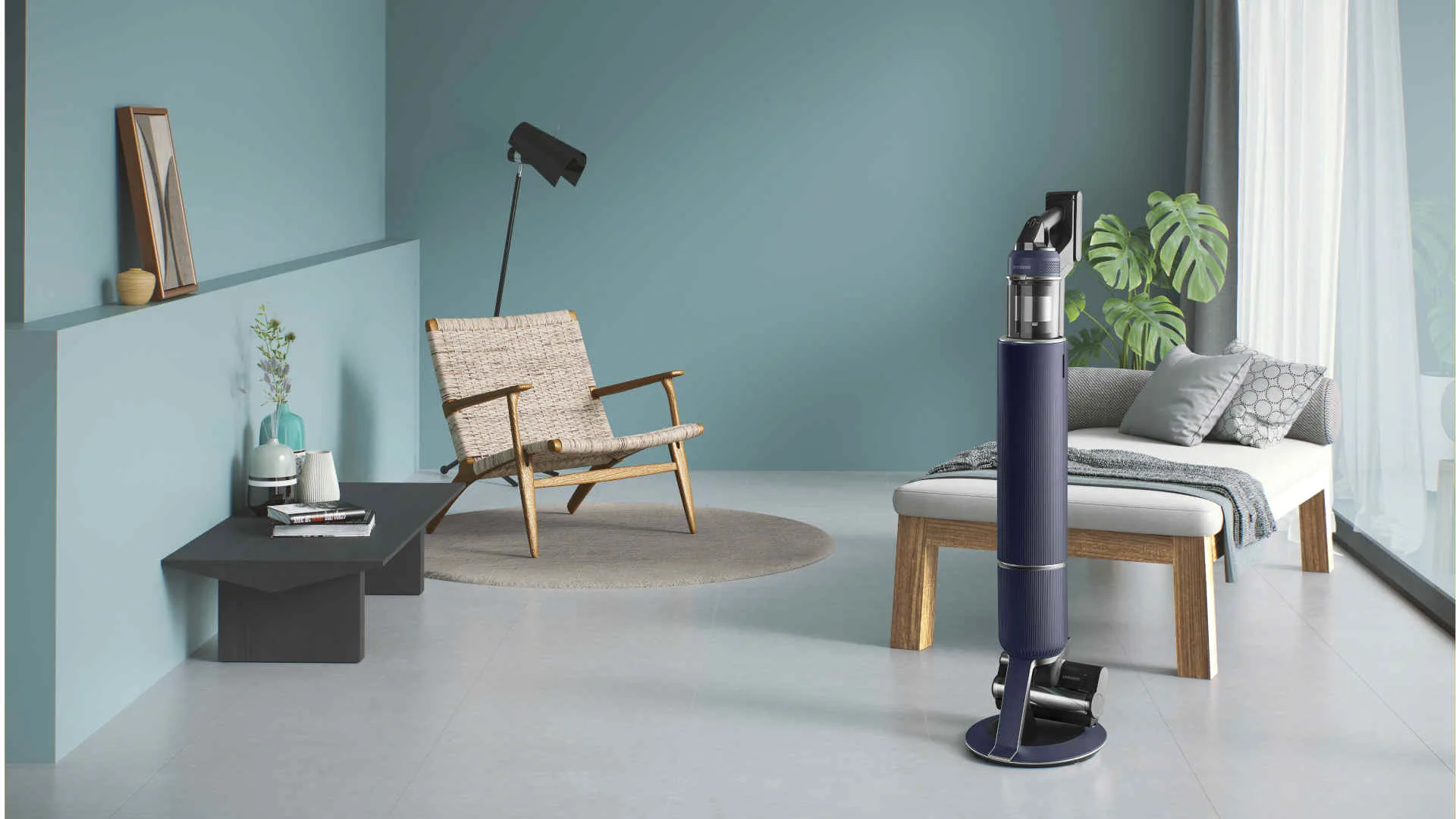 SAMSUNG Bespoke Jet Plus Blauw